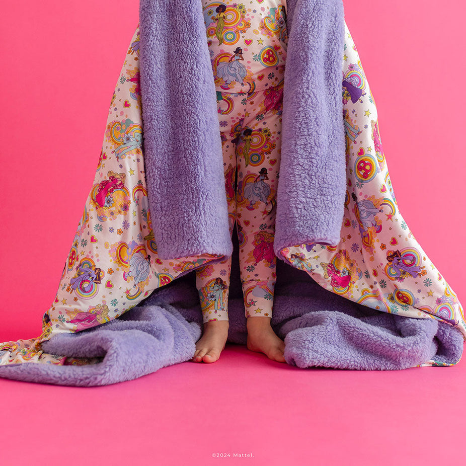 Groovy Barbie™ and Friends Luxe Plush Patoo® Blanket