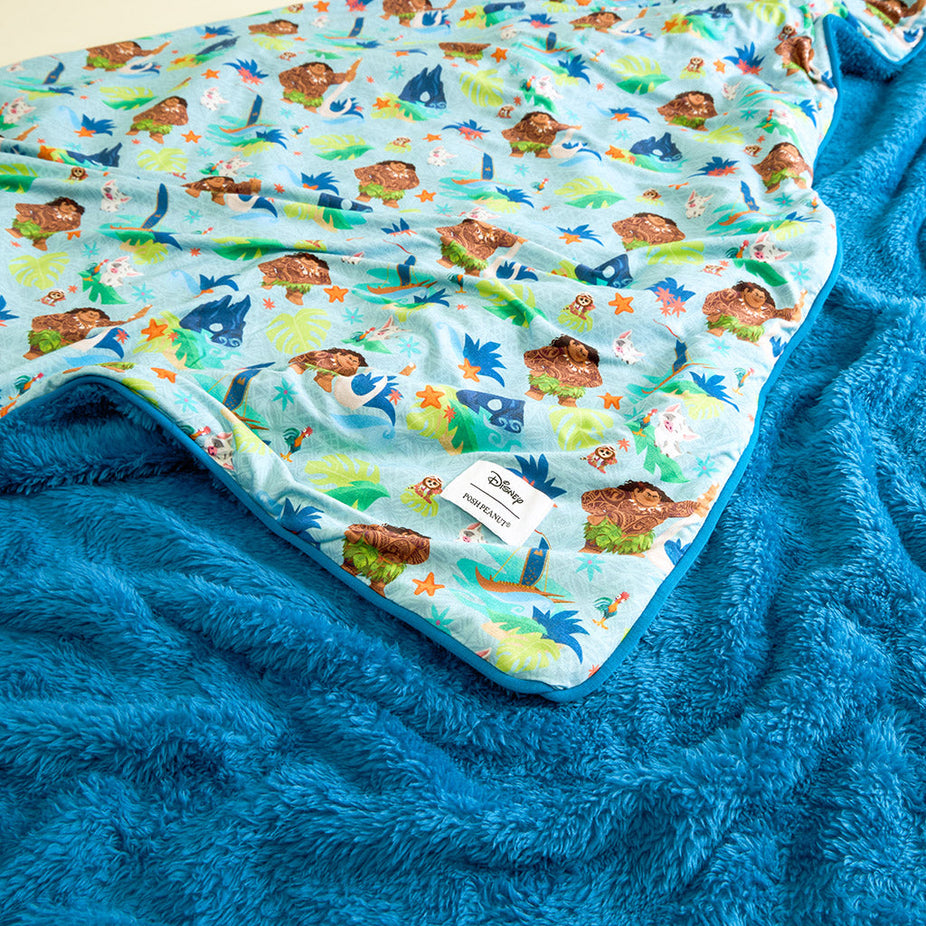 Disney Maui Tropical Luxe Plush Patoo® Blanket