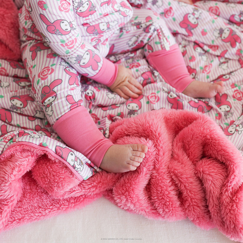 My Melody® Springtime Luxe Plush Patoo® Blanket