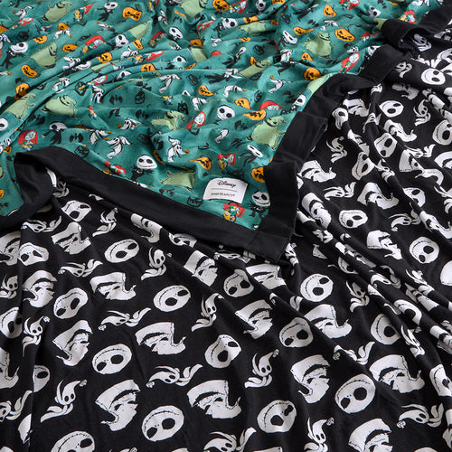Disney The Nightmare Before Christmas Inky Winter & Nightmare Medley Grand Luxe Patoo® Blanket