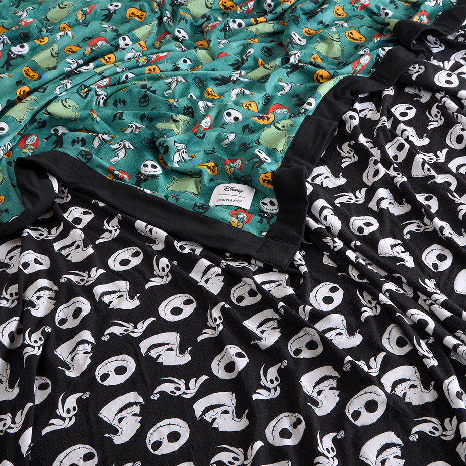 Disney The Nightmare Before Christmas Inky Winter & Nightmare Medley Grand Luxe Patoo® Blanket