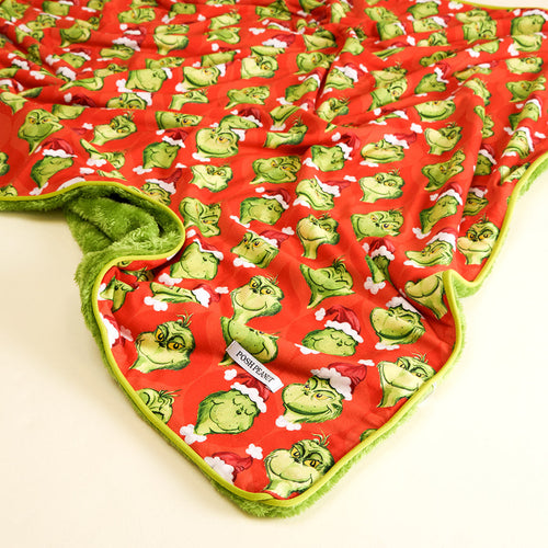 Dr. Seuss The Grinch Minky Luxette Patoo® Blanket