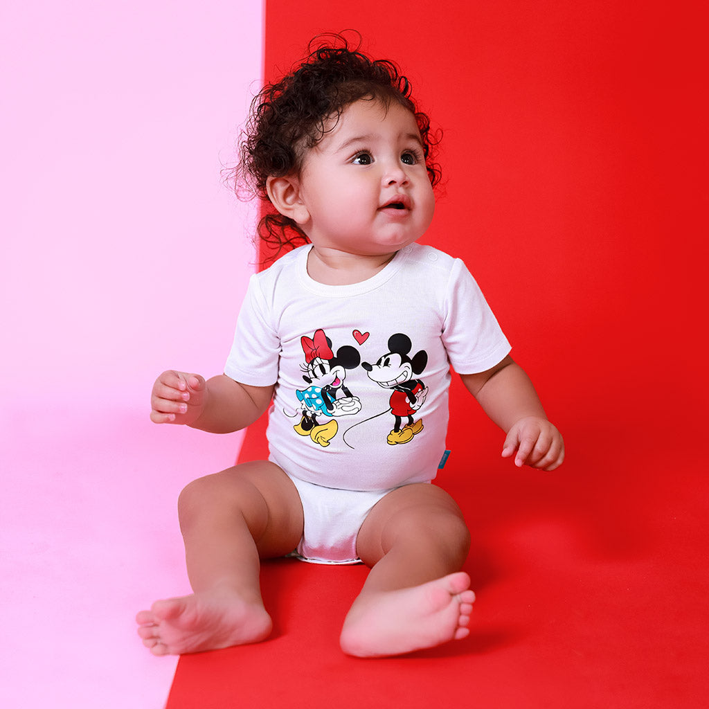 Disney's Mickey Loves Minnie Classic Bodysuit