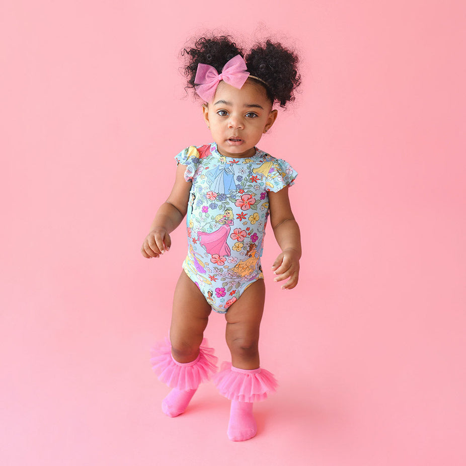 Disney Princesses Ruffled Bodysuit