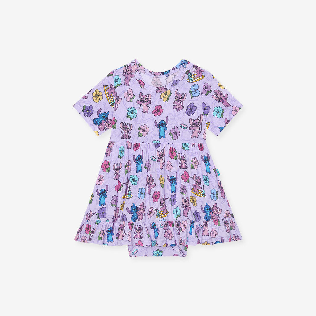 Disney Tropical Angel Ruffled Twirl Bodysuit Dress