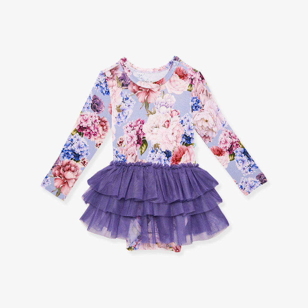 Annie Tulle Bodysuit Dress