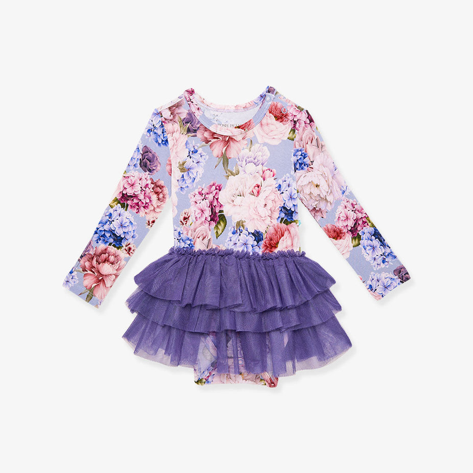 Annie Tulle Bodysuit Dress