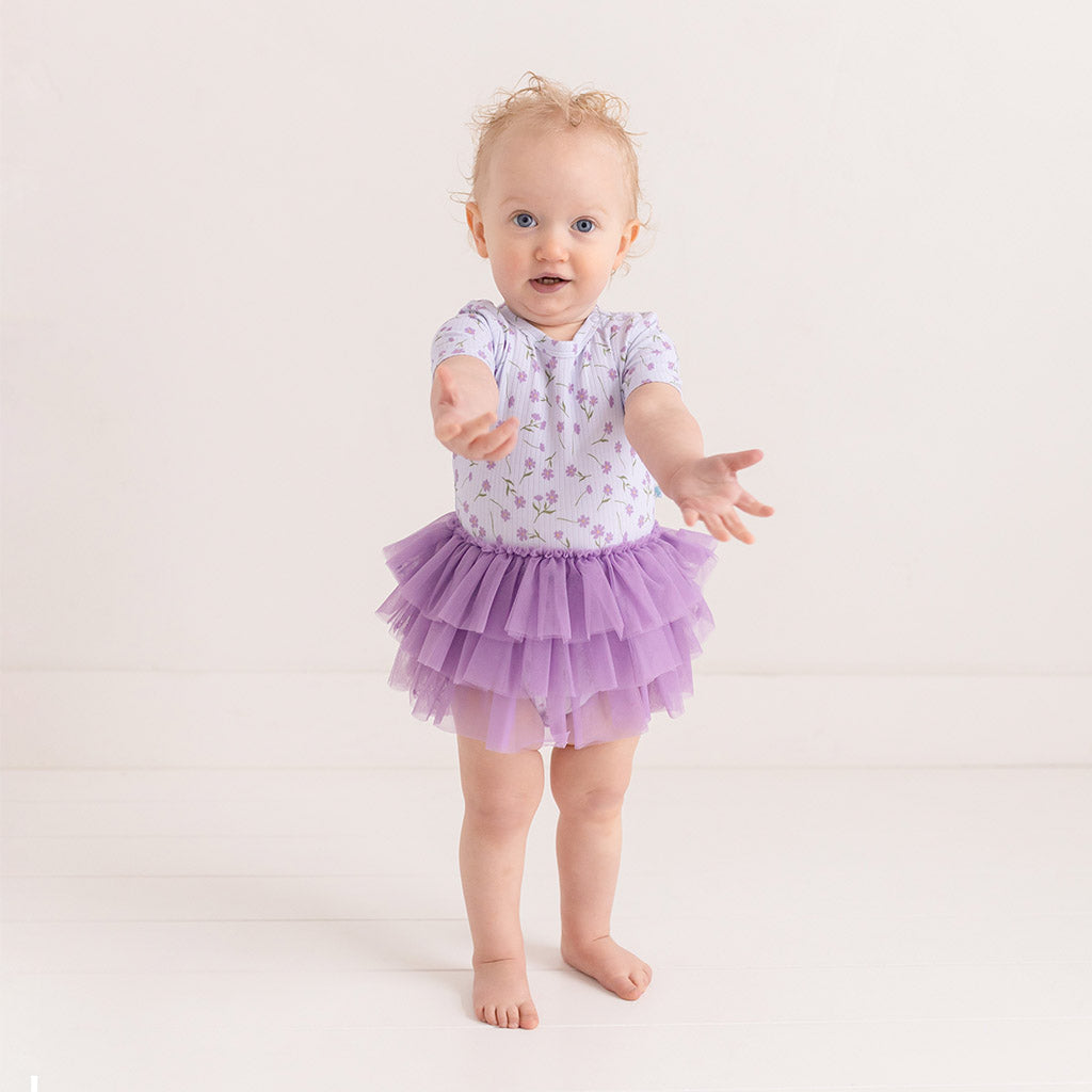Jeanette Tulle Skirt Bodysuit Dress