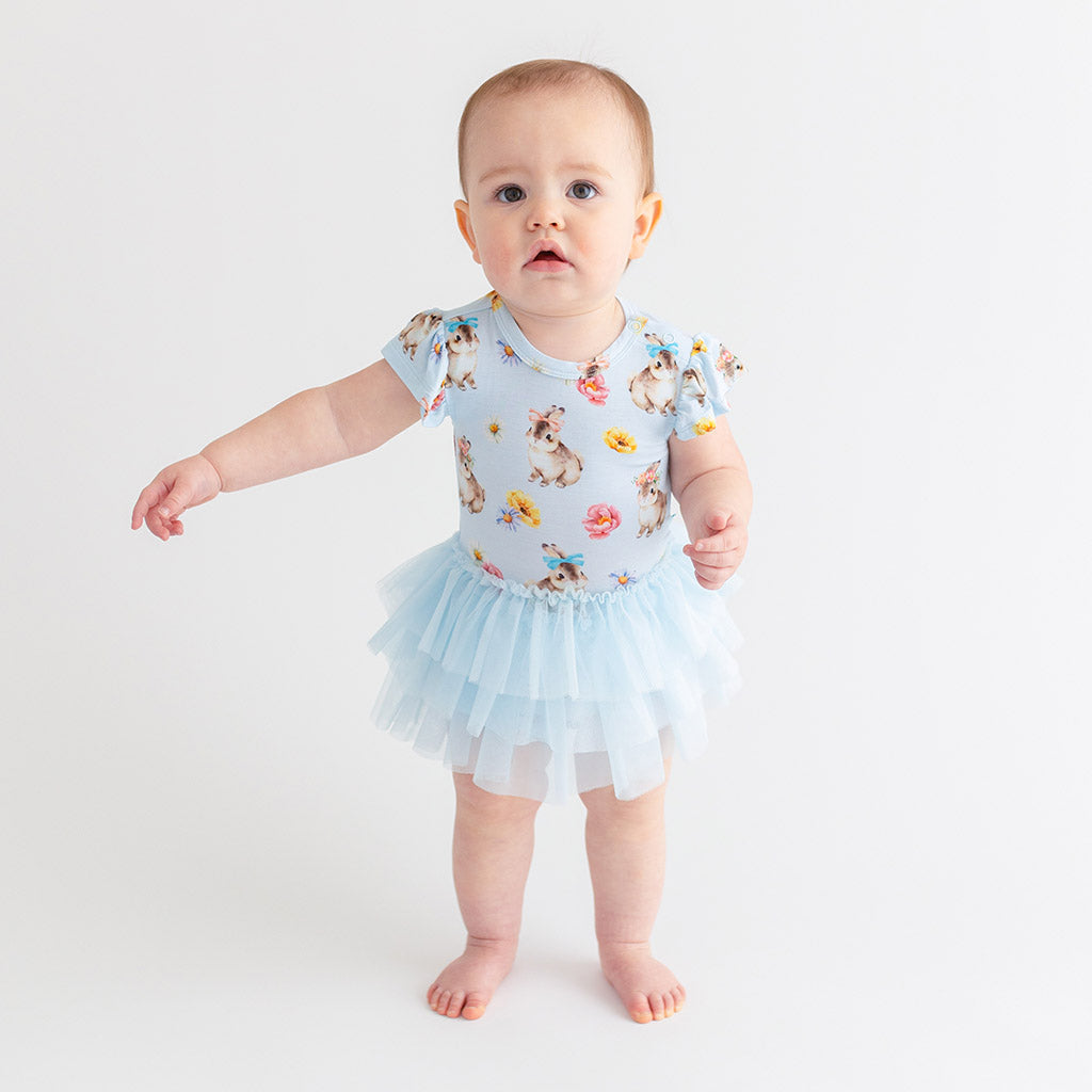 Tinsley Jane Tulle Bodysuit Dress
