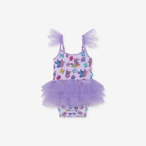 Disney Tropical Angel Tulle Smocked Bodysuit Dress