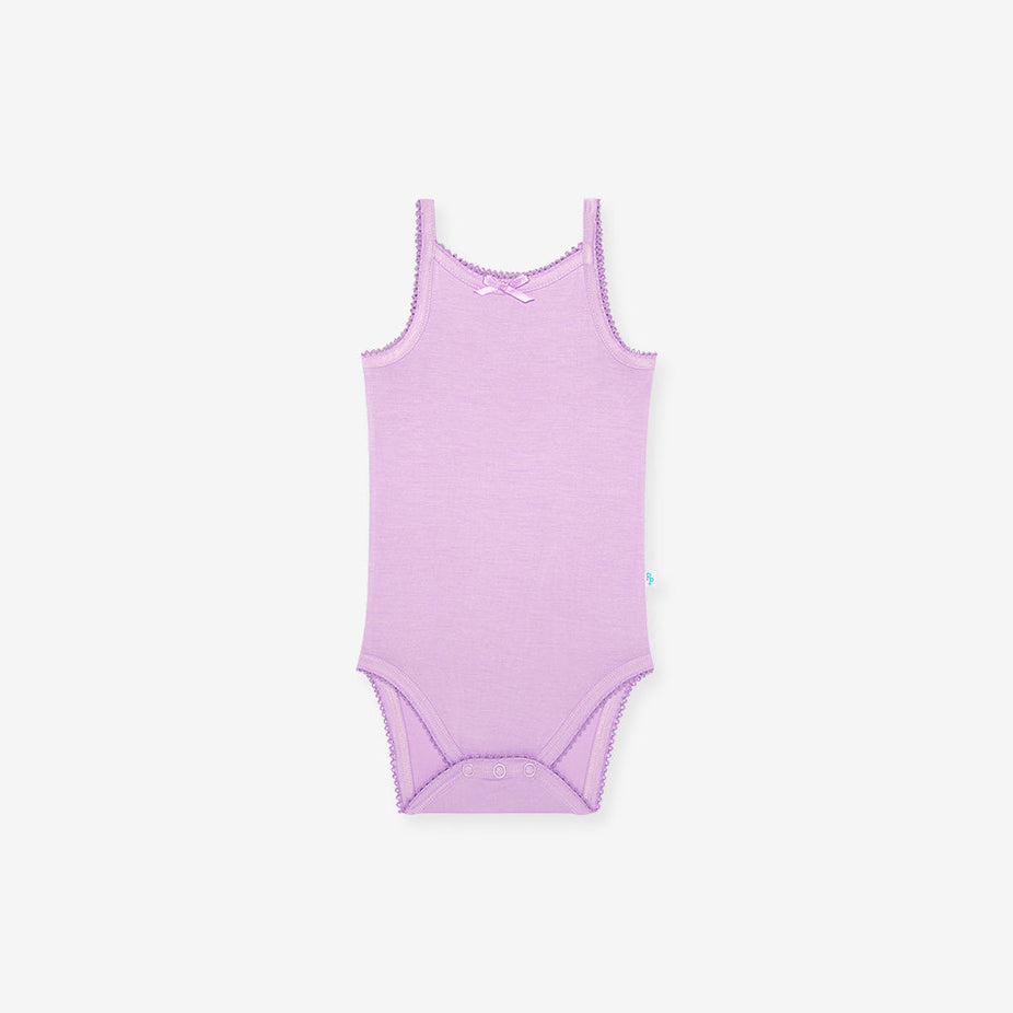 Raya Purple Picot Bodysuit