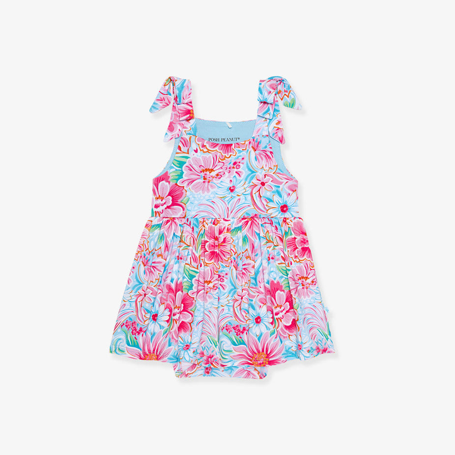 Marina Bow Babydoll Bodysuit Dress