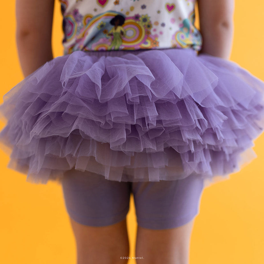 Bonny Purple Tulle Skort