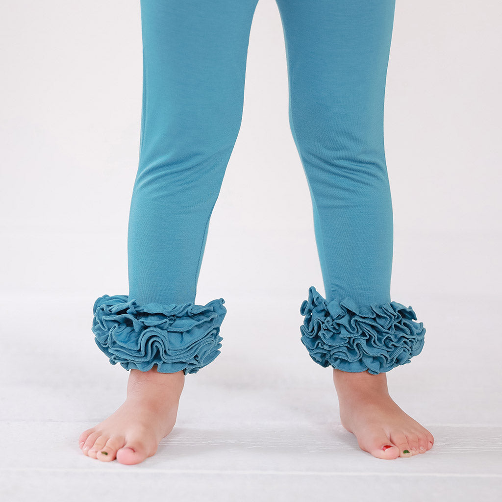 Celestial Blue Cha-Cha Leggings