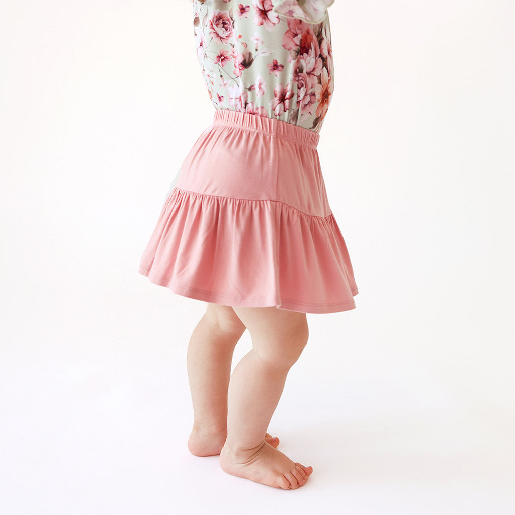 Autumn Blush Skater Skirt