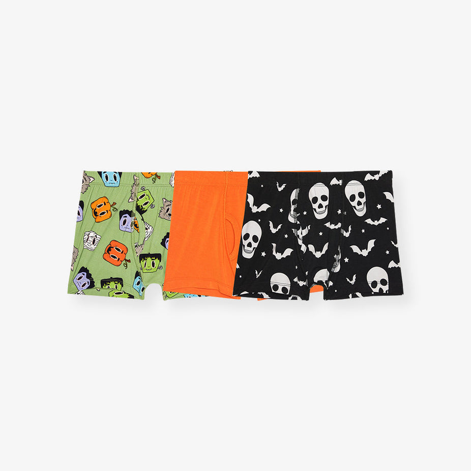 Posh Monsters Boys' Boxer Brief Set