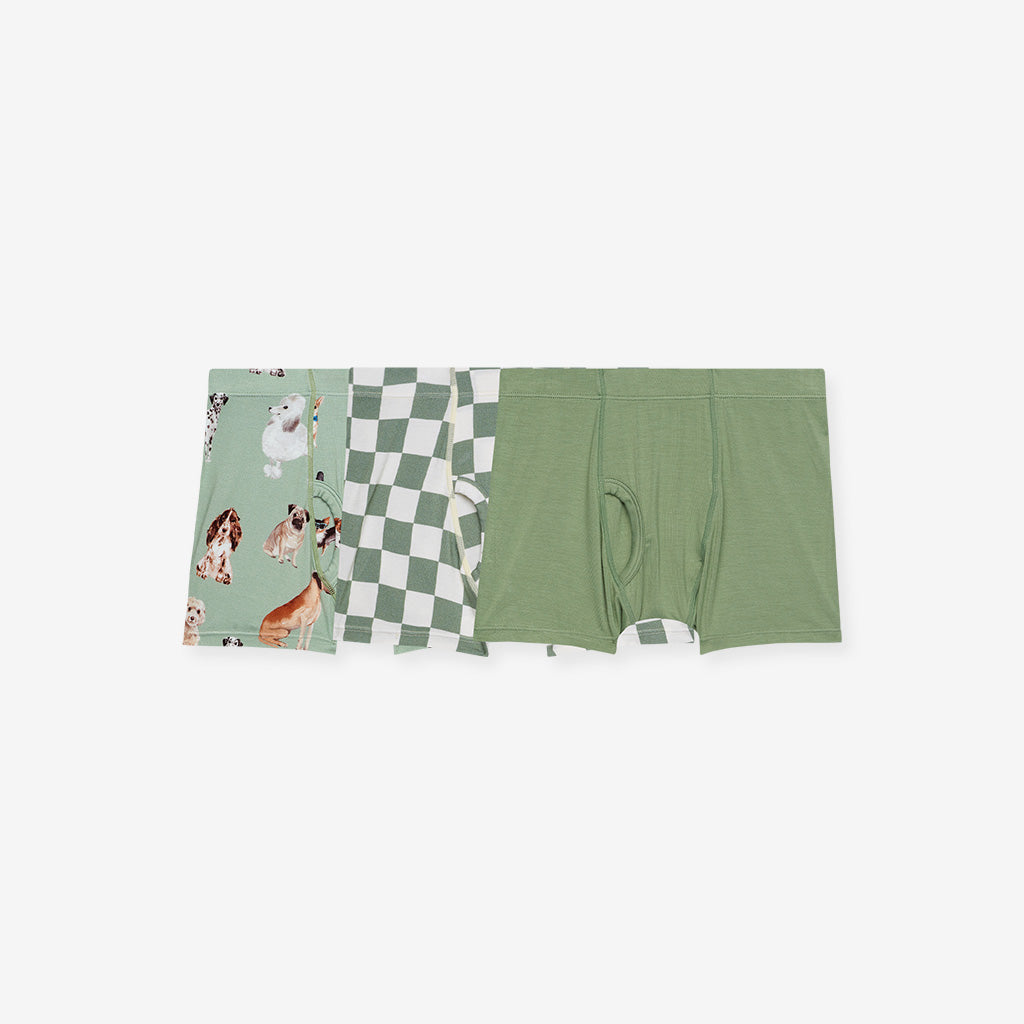 Posh Puppies Boys' Boxer Brief Set