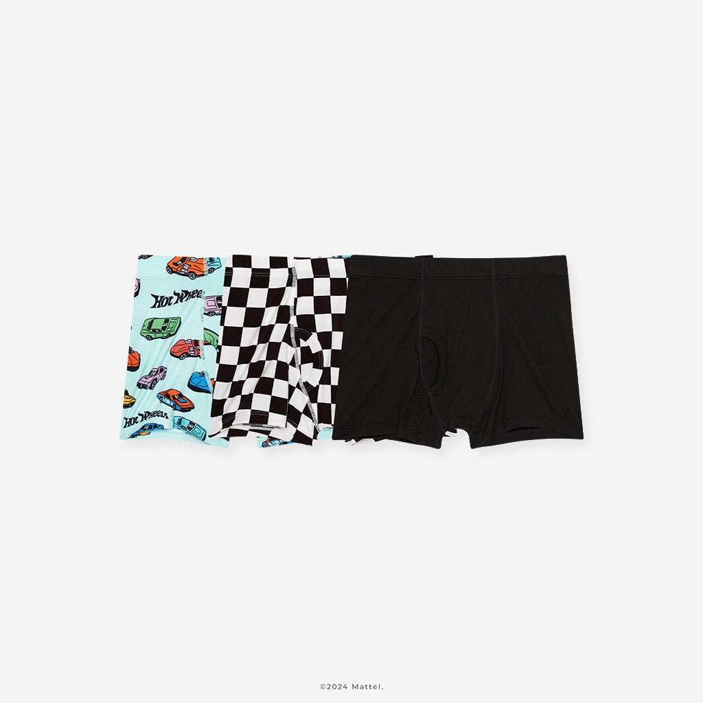Retro Hot Wheels™ Boys' Boxer Brief Set