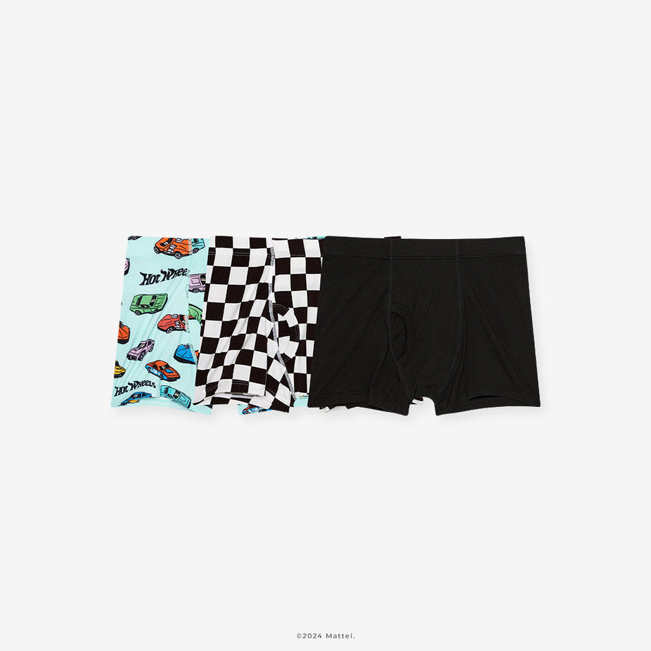 Retro Hot Wheels™ Boys' Boxer Brief Set