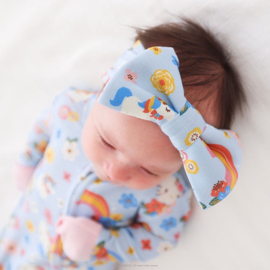 Springtime Blue Hello Kitty® Luxe Bow Headwrap