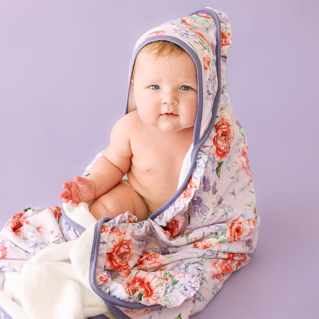Joaquina Ruffled Hooded Towel