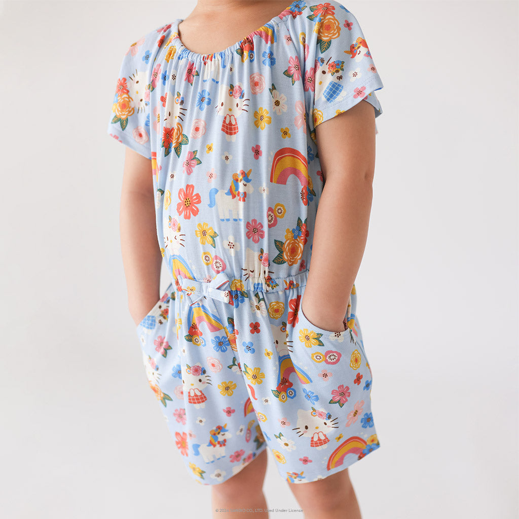 Springtime Blue Hello Kitty® Flutter Romper