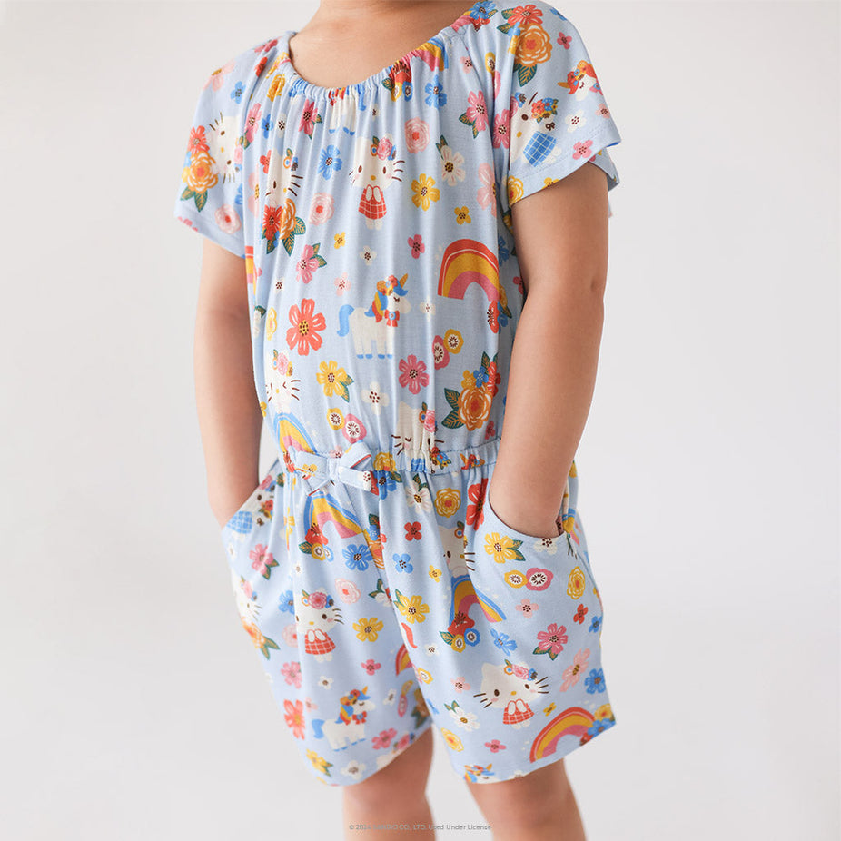 Springtime Blue Hello Kitty® Flutter Romper
