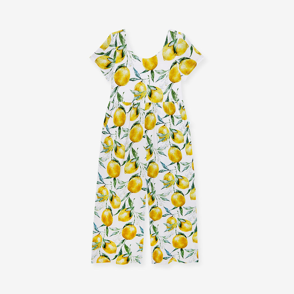 Limoncello Scoop Back Jumpsuit