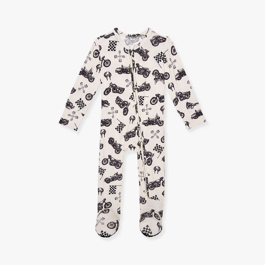 Baker Footie Zippered One Piece