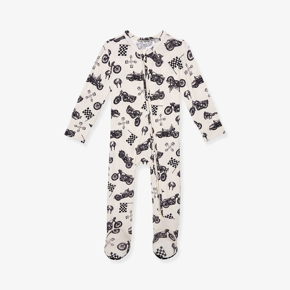 Baker Footie Zippered One Piece