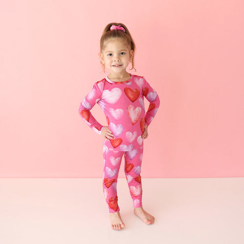 Posh Valentine Classic Pajama Set