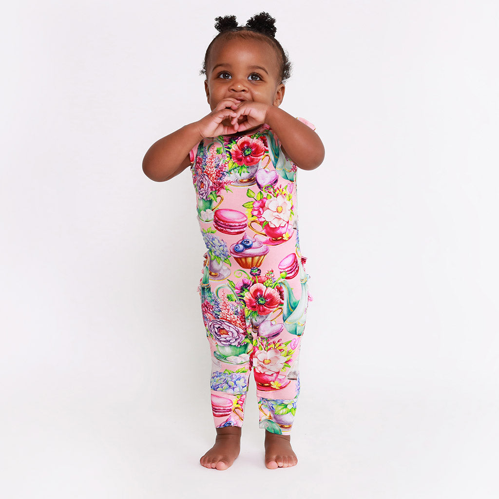 Elizabeth Ruffled Romper