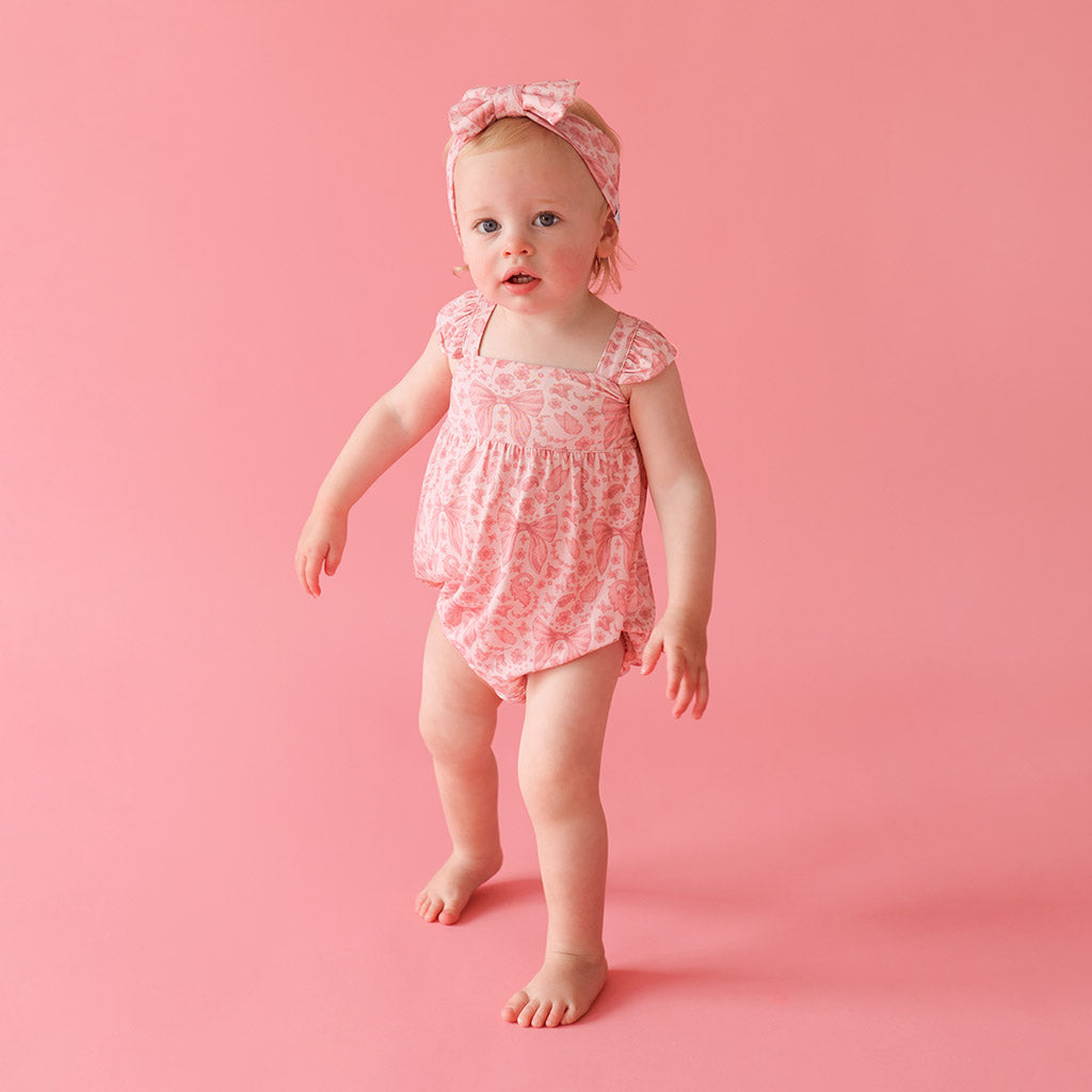 Adelaide Ruffled Bubble Romper