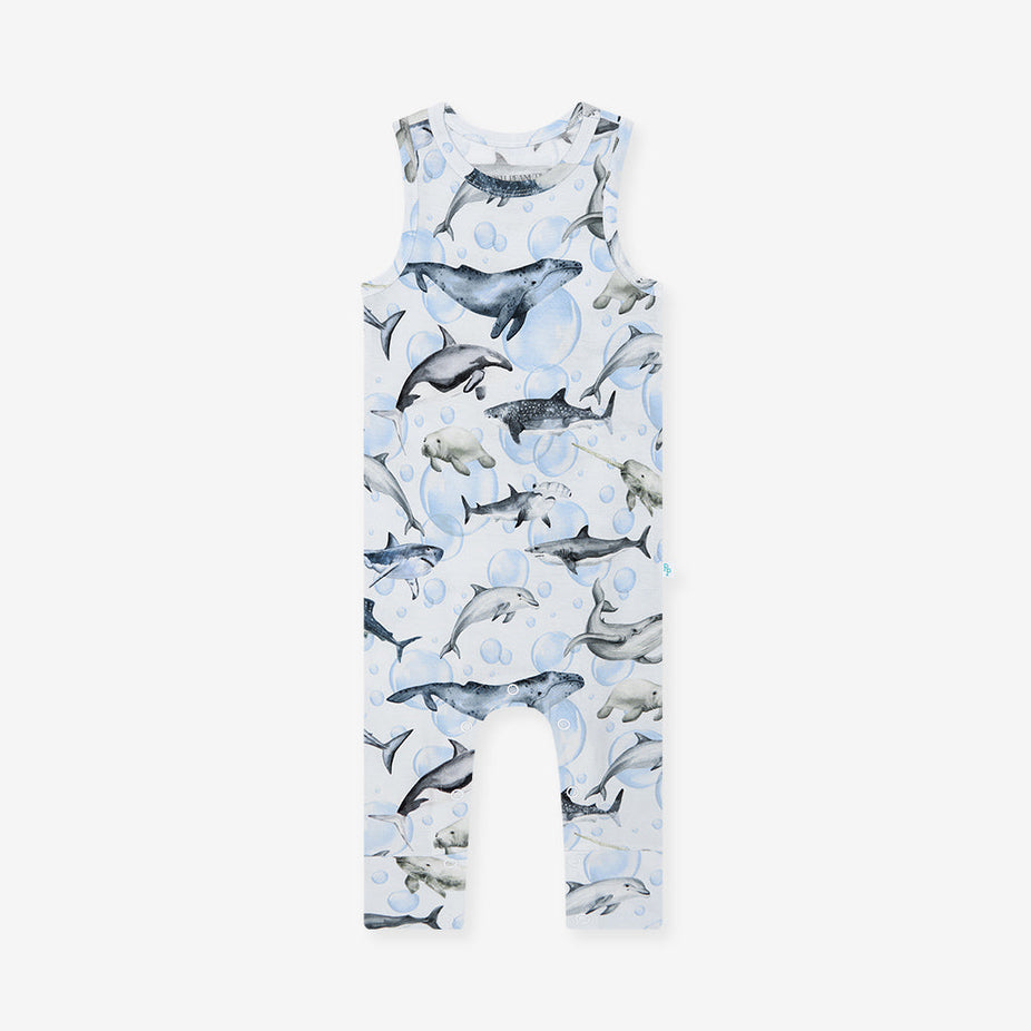 Sharkly Racerback Romper