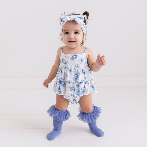 Everly Joy Ruffled Bubble Romper