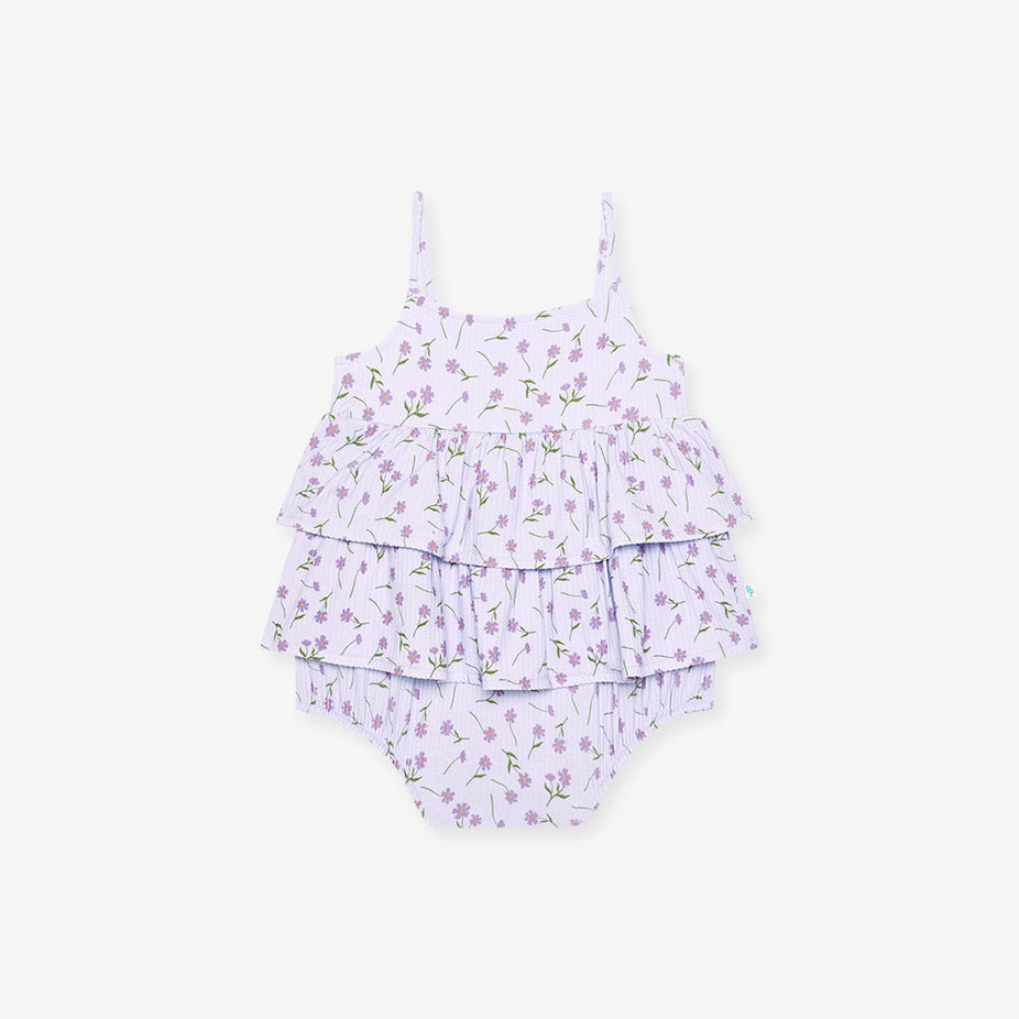 Jeanette Ruffled Bubble Romper