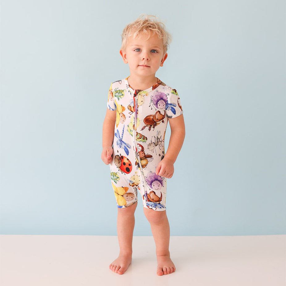 Bentley Zippered Romper