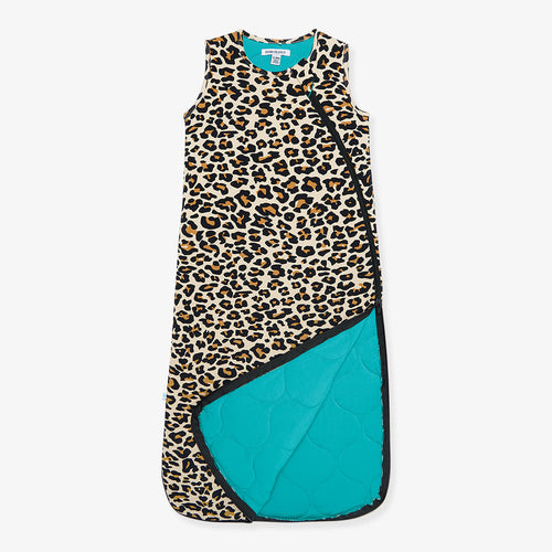 Lana Leopard Sleeveless Sleep Bag
