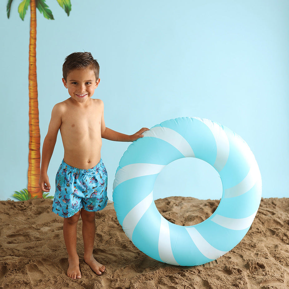 Disney Tropical Stitch Swim Trunks