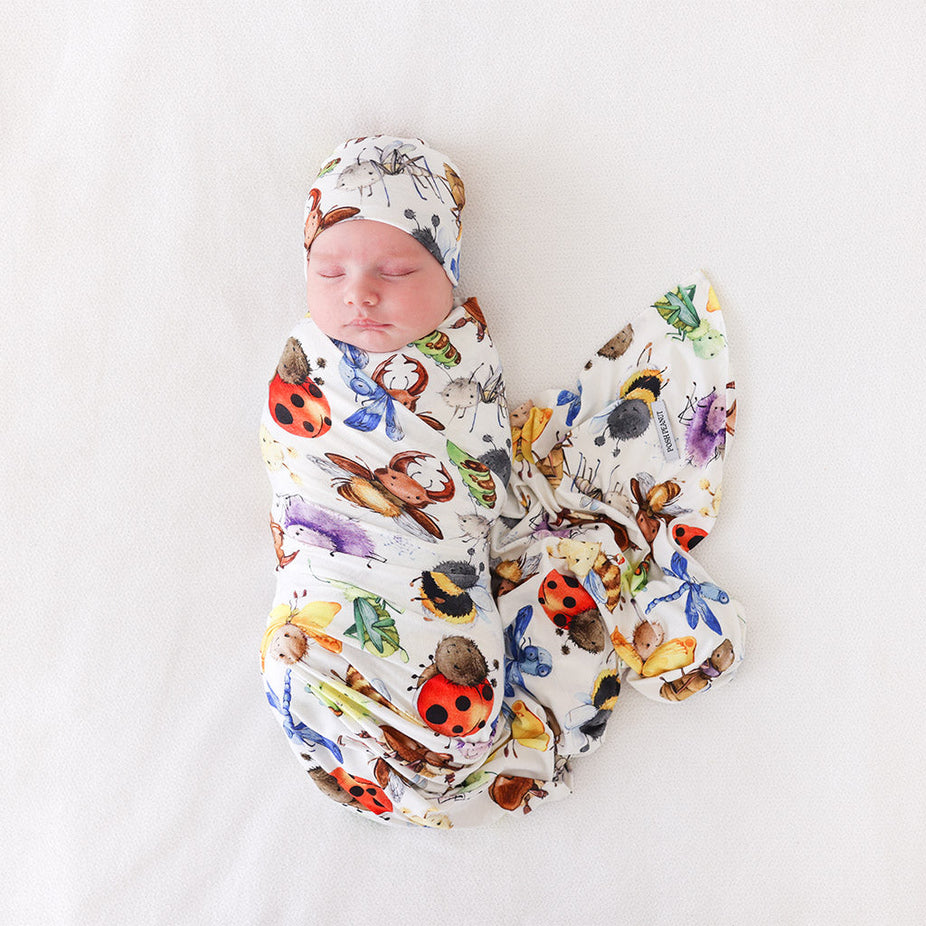 Bentley Swaddle Beanie Set