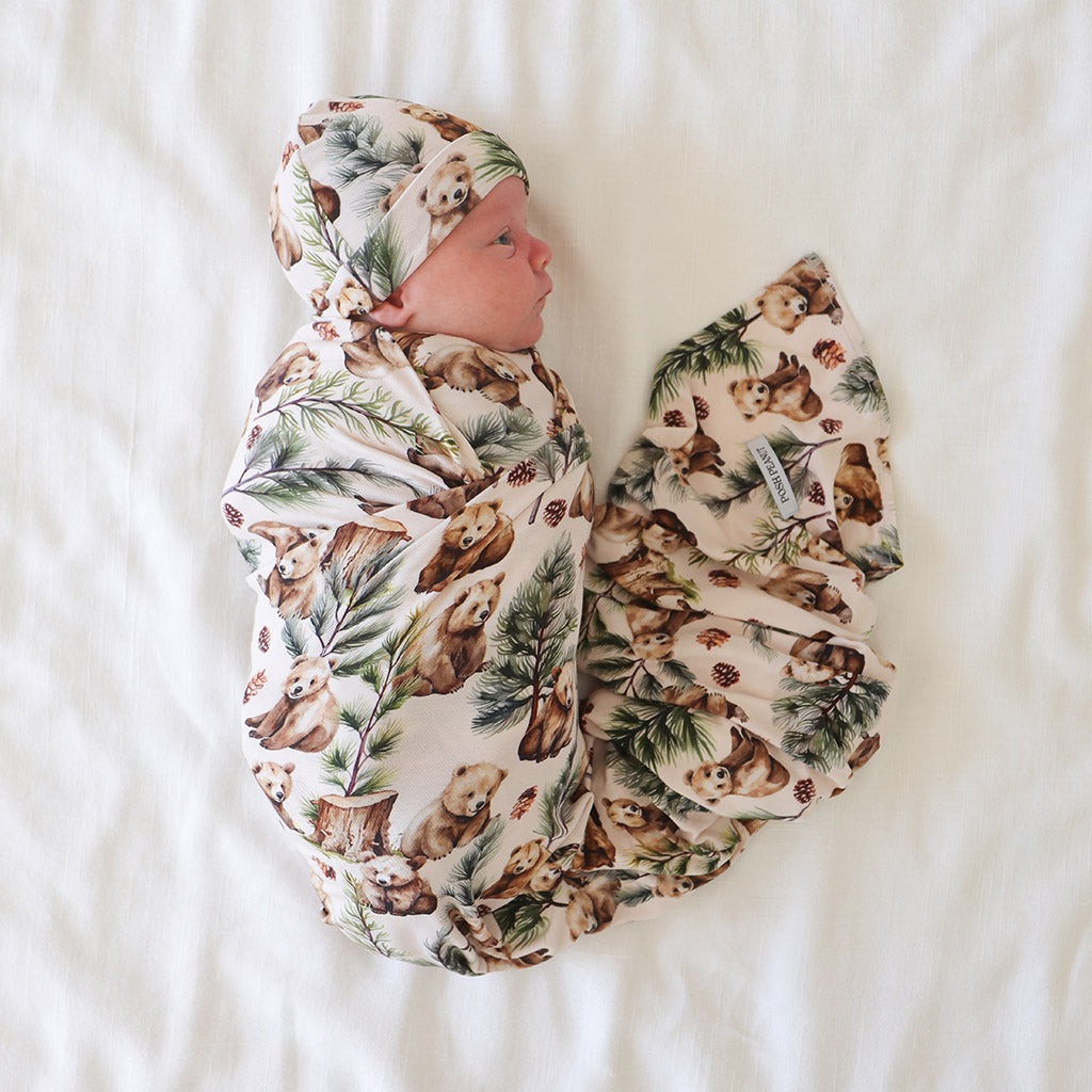 Rupert Swaddle Beanie Set