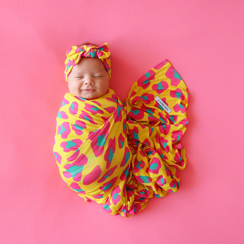 Amari Swaddle Headband Set