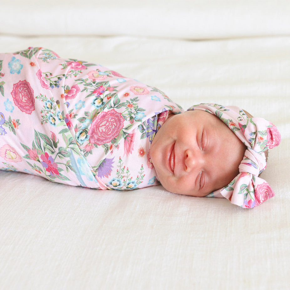 Christine Swaddle Headband Set
