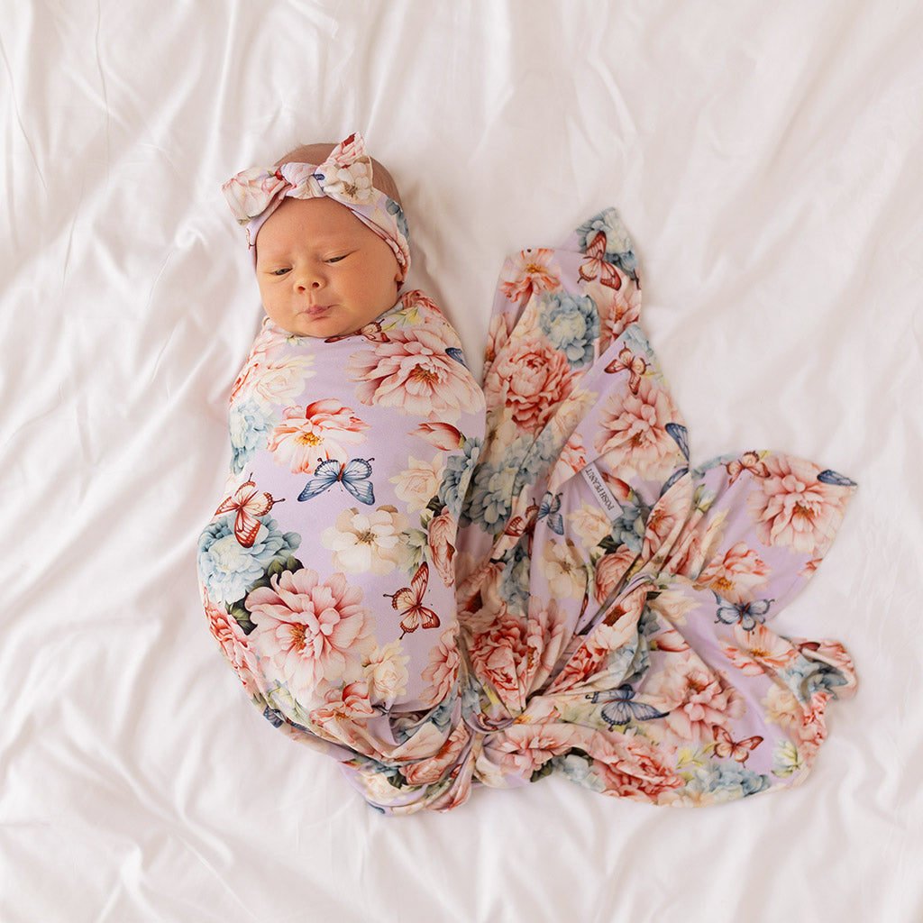 Tindra Swaddle Headband Set