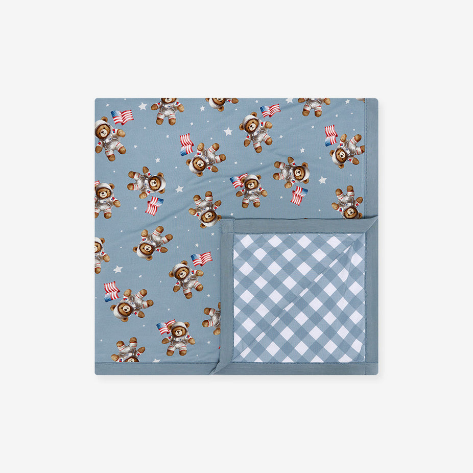 Neil & Dusty Blue Gingham Luxette Patoo®