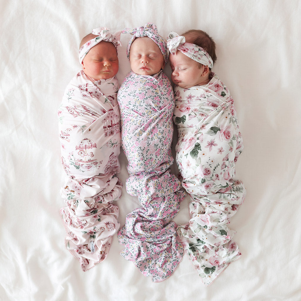 Bianca Jane Picot Swaddle Set