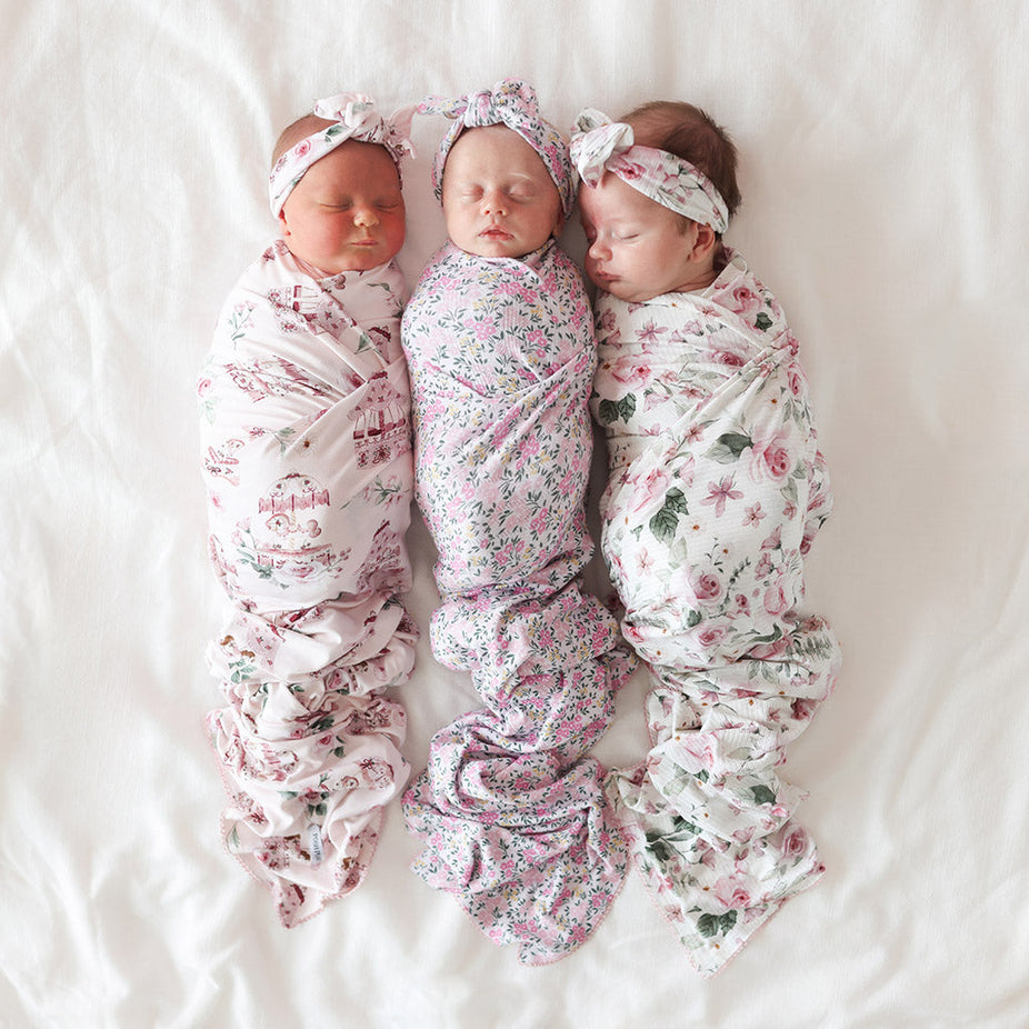 Bianca Jane Picot Swaddle Set