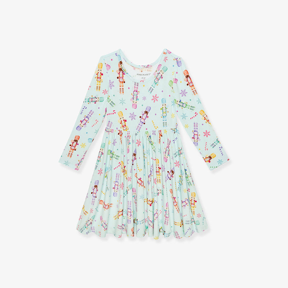Posh Nutcracker Twirl Dress
