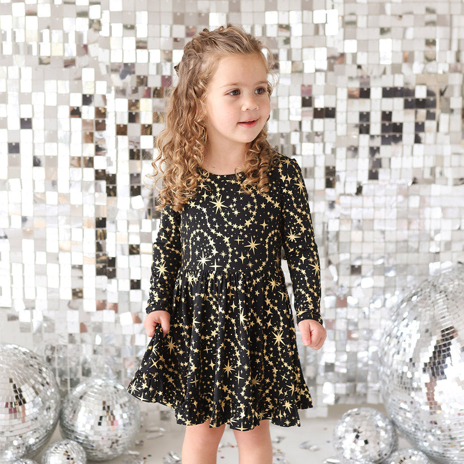 Calypso Ruffled Twirl Dress