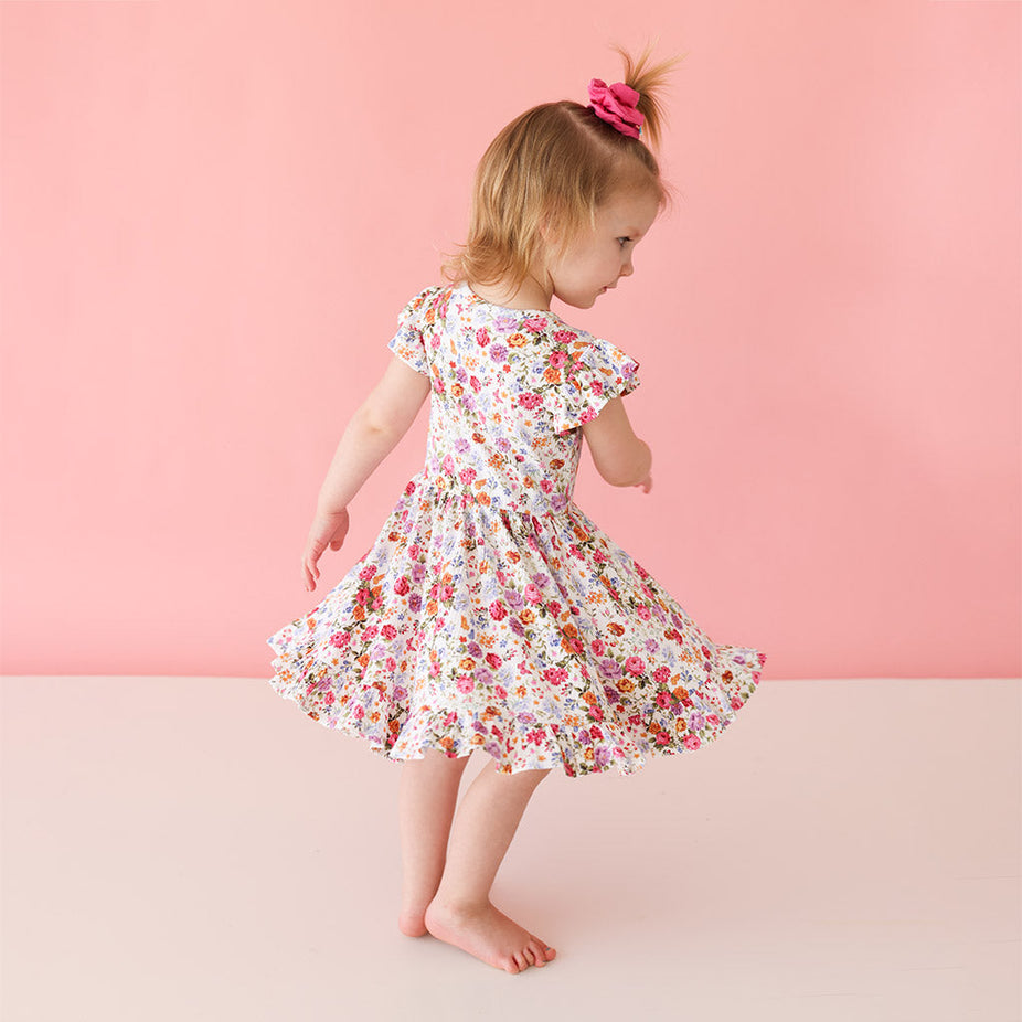 Elena Blake Ruffled Twirl Dress